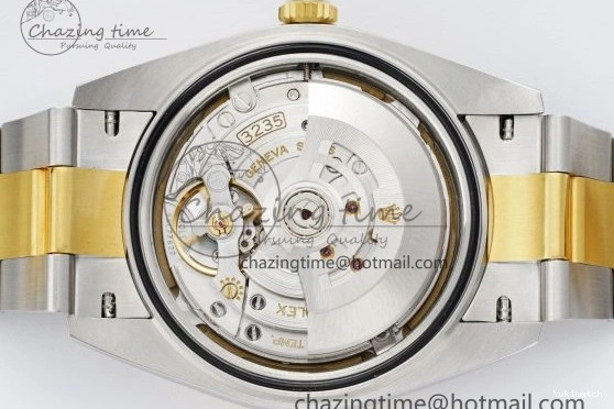 41 KING Steel Bezel on Dial 1:1 Polished Bracelet YG Oyster Best White DateJust Edition 904L SS VR3235 0311